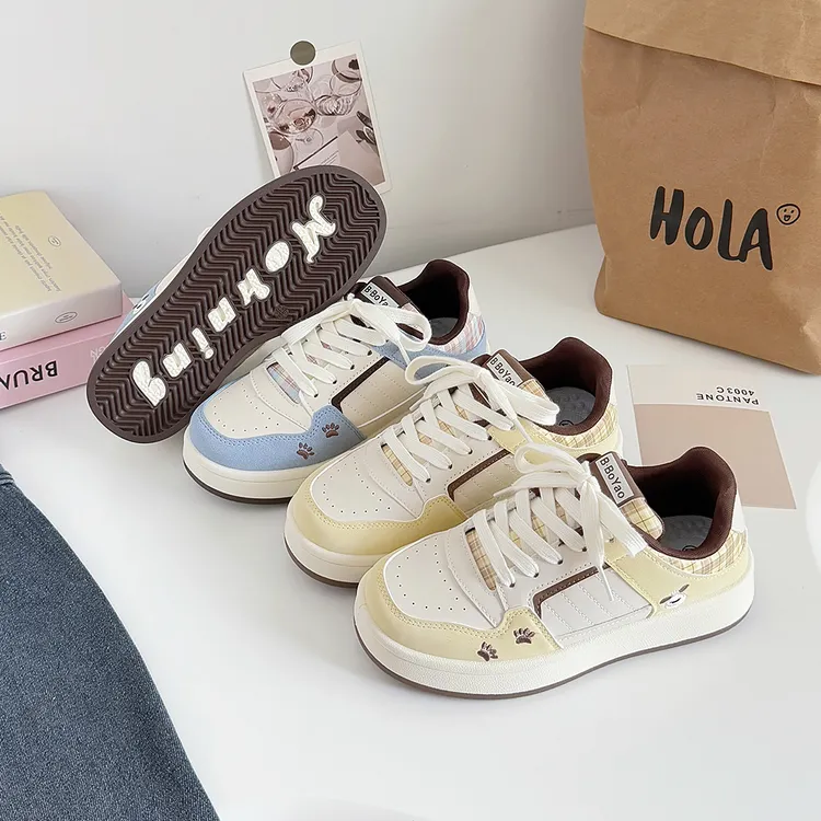 少女厚底单鞋女学生ins爆款运动百搭休闲板鞋小众设计小白鞋女生