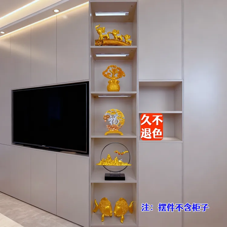 【直播专享】中式五格家居酒柜餐边柜电视柜装饰品乔迁暖居创意摆件