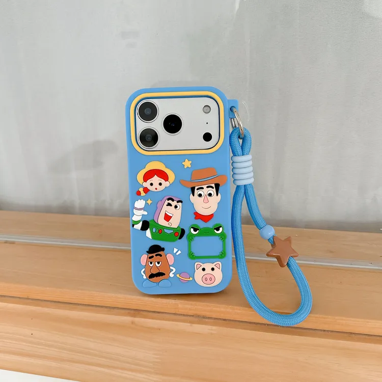 (ai全包卡通可爱玩具总动员适用于iphone17苹果1614/15promax防摔