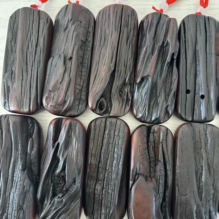 木质雷击木摆件挂件一个