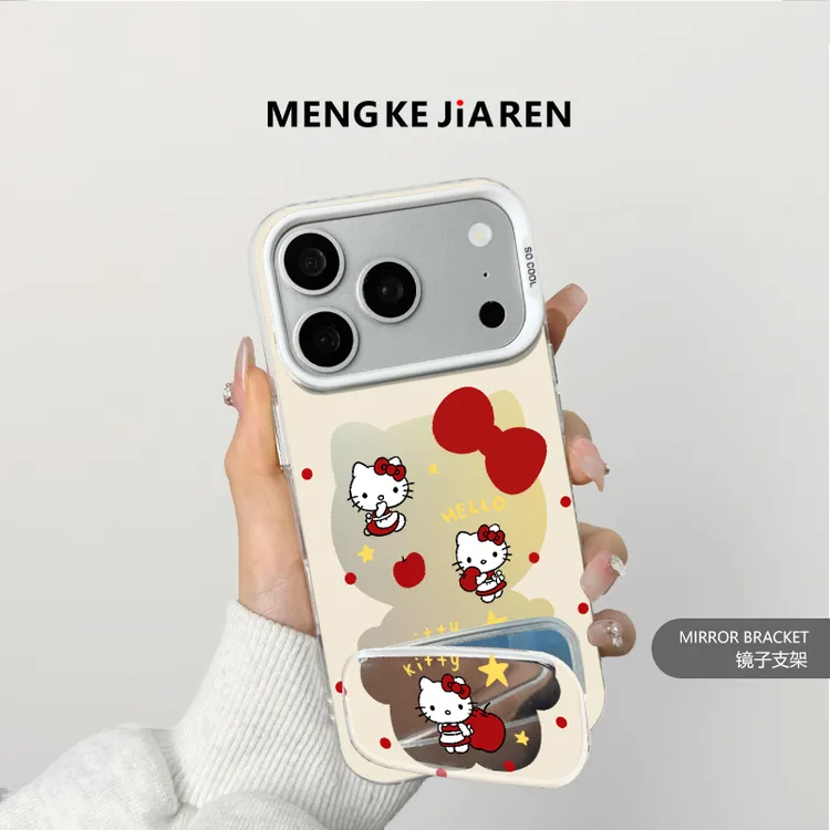 蝴蝶结凯蒂猫适用iPhone17苹果15手机壳16promax华为VIVO小米OPPO