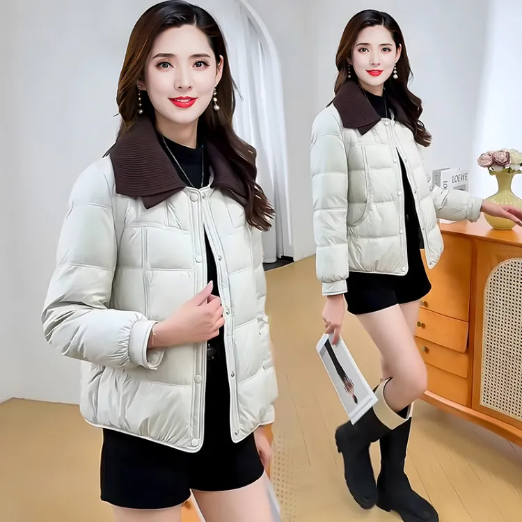 短款棉袄母亲高档加厚冬装外套2026新款羽绒服秋冬妈妈装女士时尚