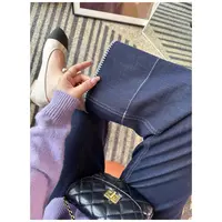 【6071】南油ehet家四面弹九分直筒裤  显瘦柔软舒适牛仔裤