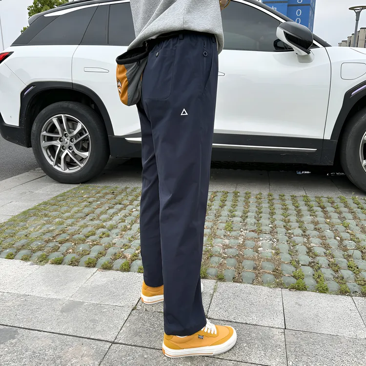 美式休闲锥形工装裤男女同款速干中性风长裤轻薄直筒休闲裤
