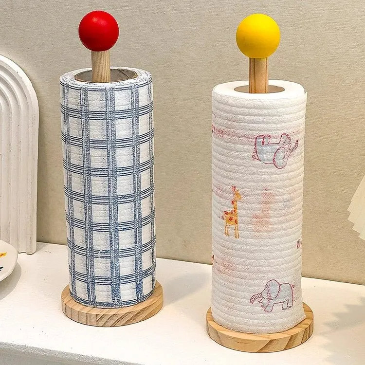 厨房纸巾架懒人抹布挂架卷纸架保鲜膜架一次性抹布厨房用纸卷筒架