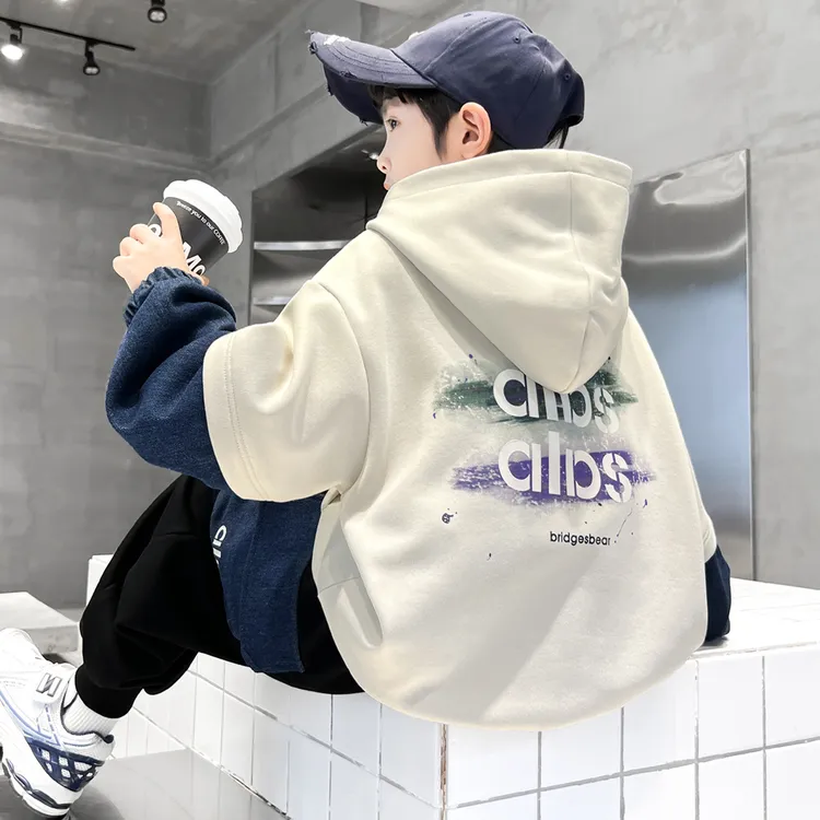 男童秋装套装2025新款儿童春秋款运动服中大童男孩秋季卫衣两件套