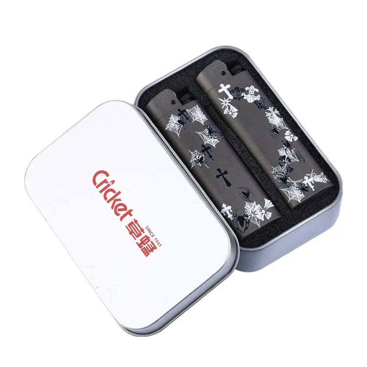 个性创意防爆耐高温一次性砂轮打火机礼盒装适合送男女