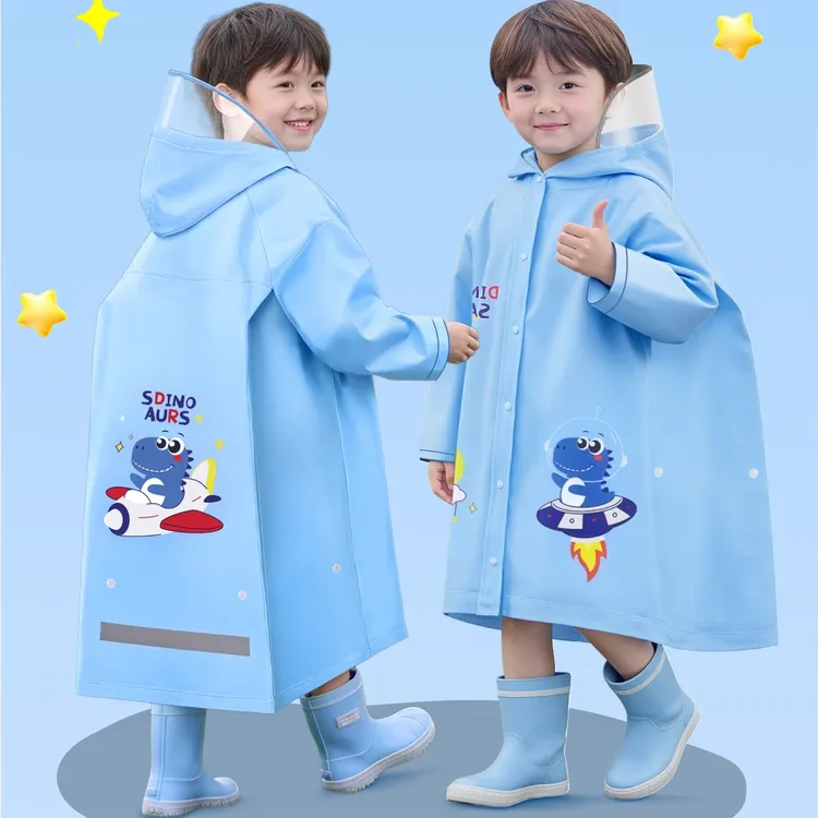 儿童雨衣男童2025新款幼儿园小学专用男孩子防暴雨电动车专用雨衣