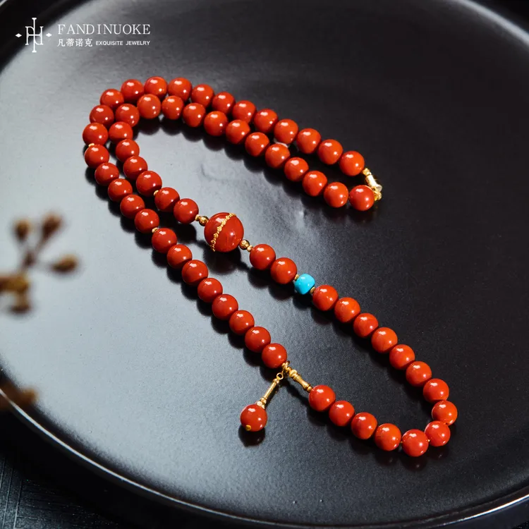 【加加专属】炽环 | 18K南红项链多样性发一#XYGD212321-A