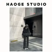 浩哥严选●慵懒富家女HGQ5TZ3026A上衣+休闲裤预秋冬显瘦时尚百搭
