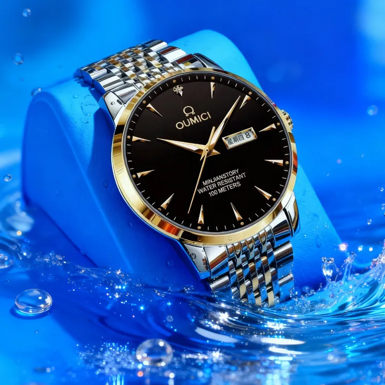 【OUMICI】-男士全自动高档奢华超薄男士腕表全自动腕表商品图