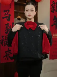 【闪爆了】2025冬季新年款加绒加厚背心马甲气质百搭yL5175