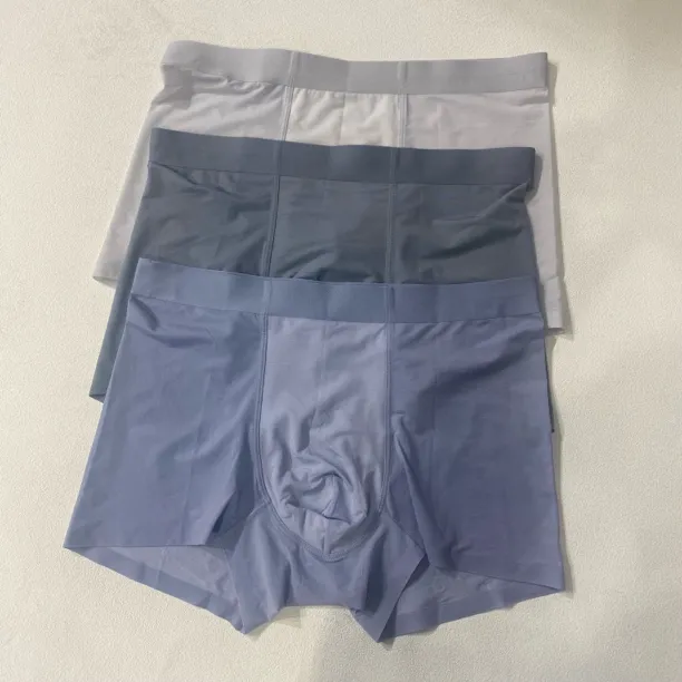 【小明和花仙子】【男士夏款】88505男士透气平角内裤薄款