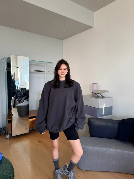 KIOKWANG//百搭款人手必备廓版卫衣上衣羔毛男女同款