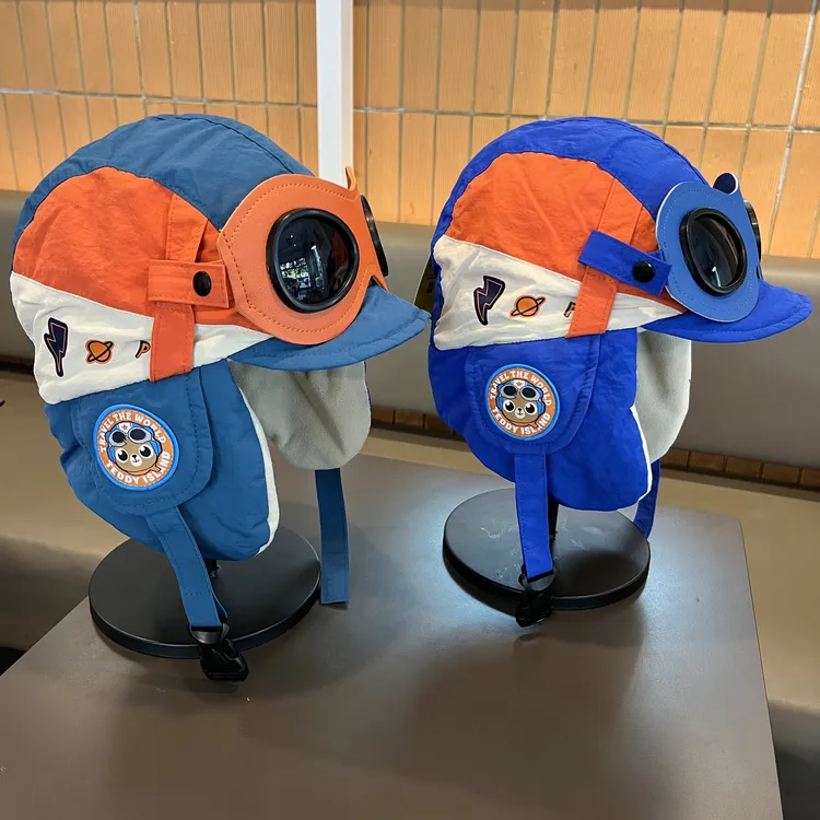 儿童帽子秋冬季男童护耳帽女童雷锋帽宝宝保暖帽男孩防风防寒帽子