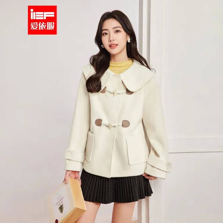 IEF/爱依服2025新款冬季呢绒外套6911-DZ1171-