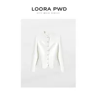 LOORAPWD/罗拉密码【鲲之梦境】气质长袖轻奢时尚外套25CJCB0161N