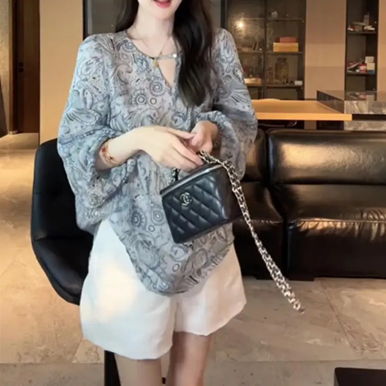 腰果花【金玉瓷】新中式撑场面84%天丝自然高级国风上衣女5018