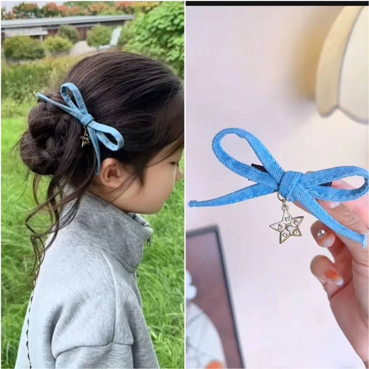 031牛仔系列款日常休闲类发饰