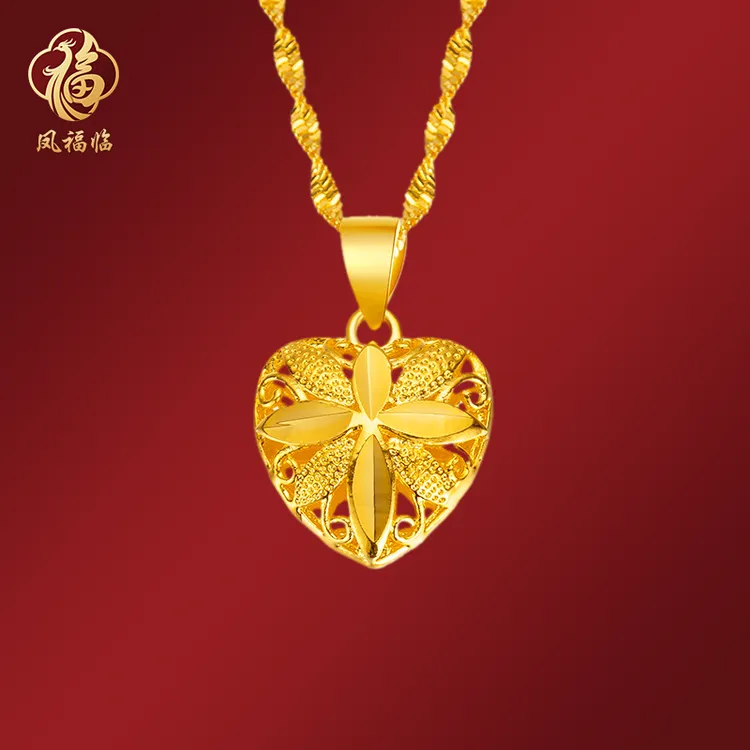 【凤临福】古法精品四叶草女高贵百搭礼品盒装商品图