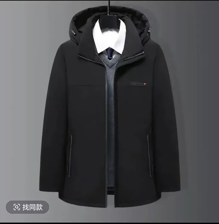 男士商务休闲派克棉服818-A433***