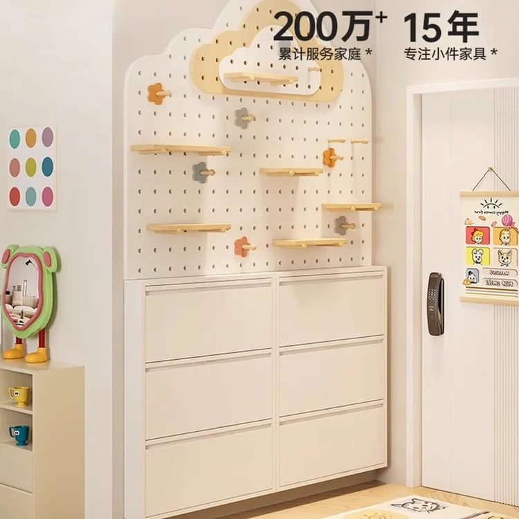 【爆款鞋柜】10cm超薄翻斗家用门口入户门小窄新款2025外楼道鞋架