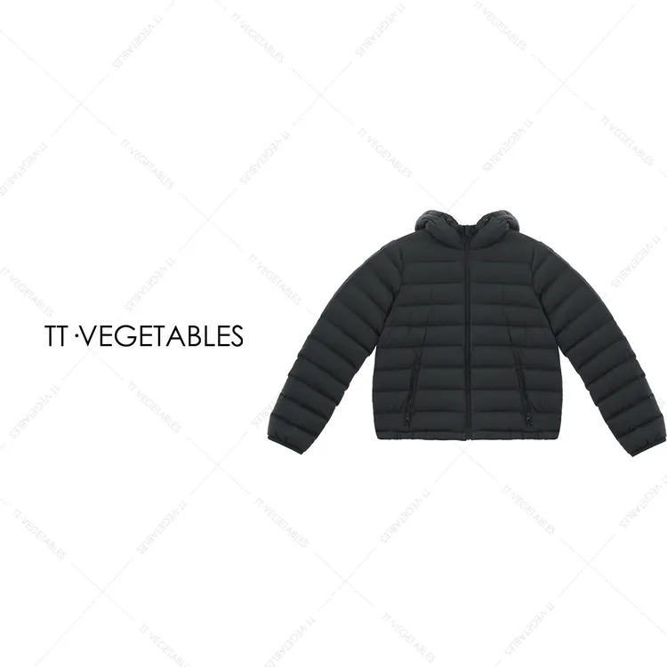 噢芬/小个子 【栀晨】95白鹅绒圆领宽松短款连帽羽绒服外套522669