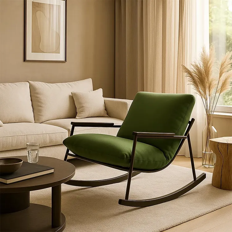 摇摇椅家用休闲躺椅懒人沙发可睡觉阳台椅子客厅逍遥椅单人摇椅