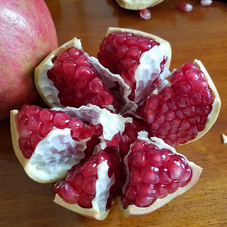 云南突尼斯软籽石榴无籽石榴3斤5斤9斤大果特大果果王顺丰