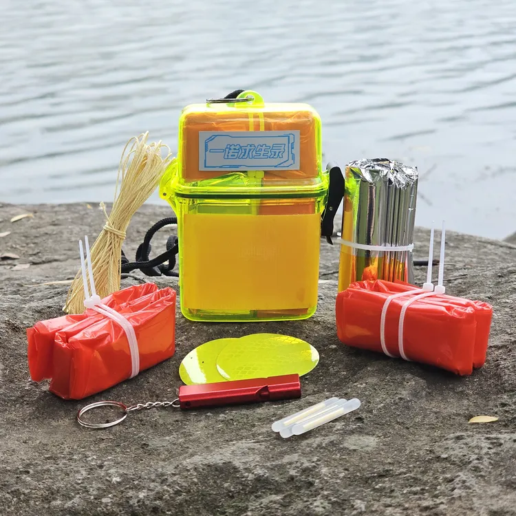 一诺求生录 水域/防寒求生盒 迷你随身应急便携紧急防溺水救援