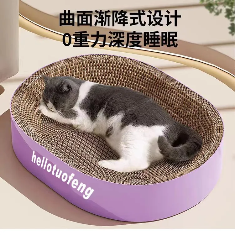 巨无霸猪猫肥猫超大猫窝大猫咪不掉削四季通用玩具磨抓用品
