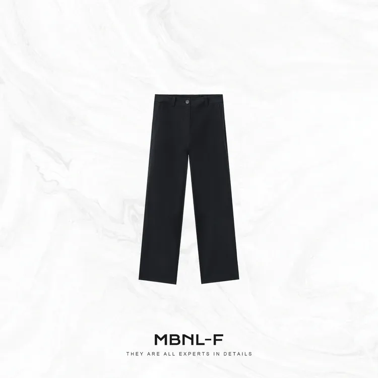 “画家裤” 天丝棉密织质感松弛休闲阔腿长裤 秦磊TH-KZ613