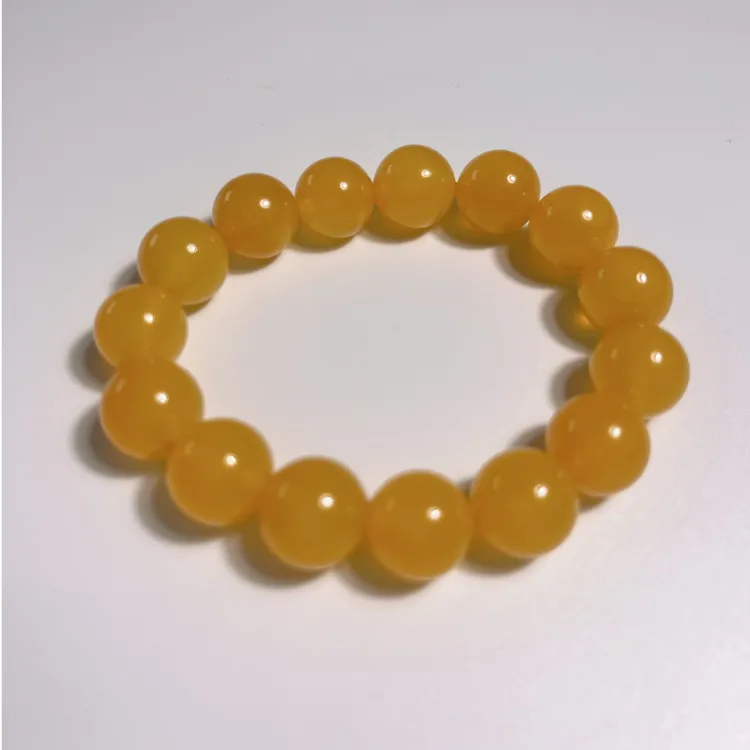 COUYA巴西瑙手串珠子气质无患子时尚