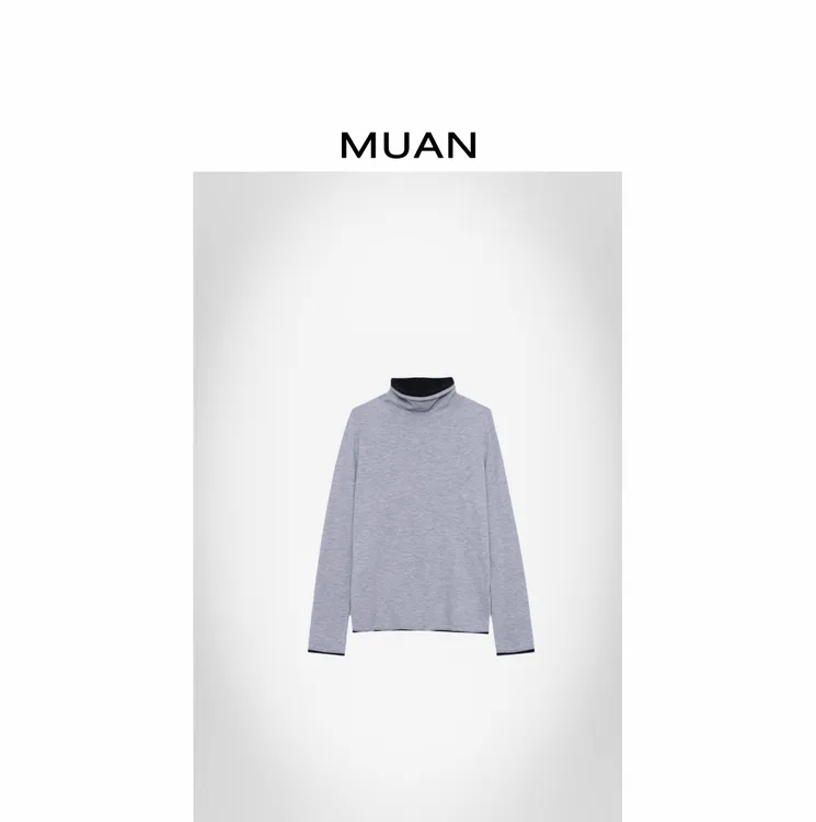 木岸MUAN：《格莱美针织衫》定制135克高级长袖百搭上衣D-DG3-173