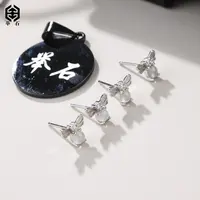 【举石精选】X09-8888-416翡翠耳饰（一对/多样性发）O