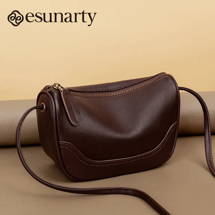 真皮女包2025新款时尚高级感单肩包通勤饺子包软皮女士斜挎包
