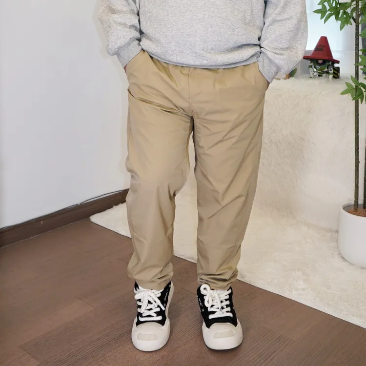 男士彩色宽松工装裤男户外长裤夏季美式休闲裤男士速干加绒