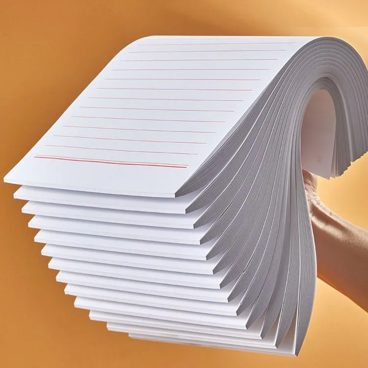 横线草稿本信纸本考研草稿本红格手写信纸申请信纸学生演算纸16k