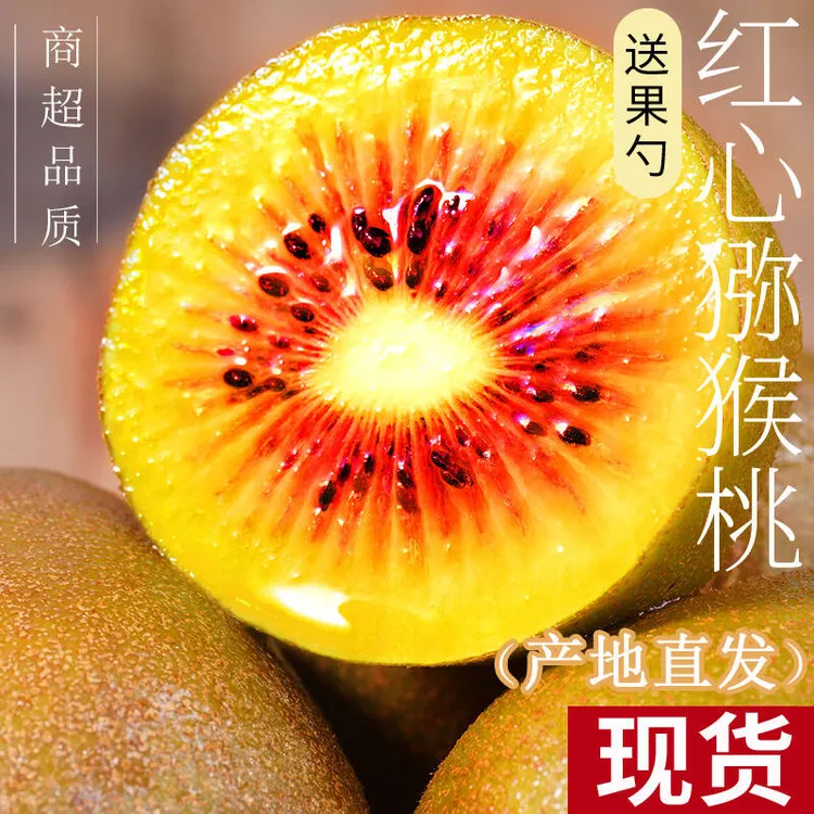 四川浦江红心猕猴桃中秋水果当季新鲜孕妇水果奇异果大果正宗整箱