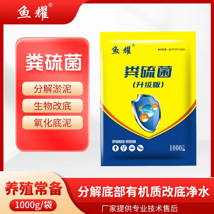 鱼耀粪硫净粪硫菌分解淤泥氧化底泥生物改底硫化氢水产养殖专用