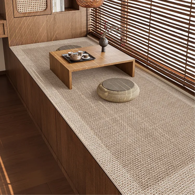 2025新款飘窗垫窗台垫仿剑麻秋冬通用改造卧室耐脏吸水阳台坐垫子