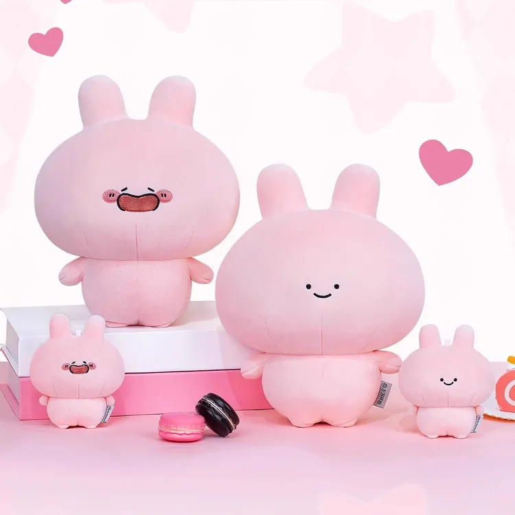 友游正版Asamimi阿莎咪米可爱搞怪公仔玩偶毛绒包包背包挂件玩具