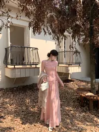 EIA一尧【温柔美神】气质温柔知性显瘦上衣+半裙高弹慵懒感套装秋冬