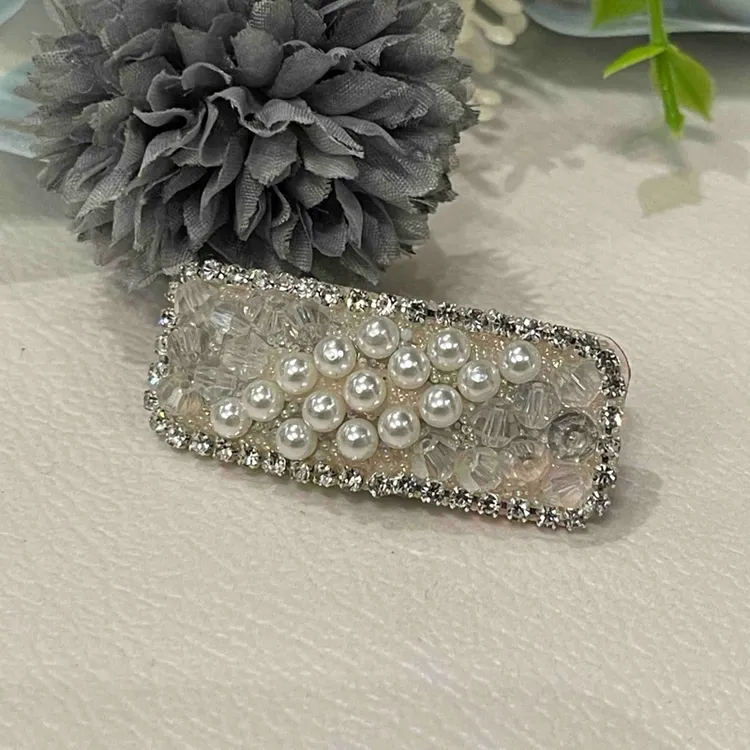 【小魏总珠宝】韩式小侧夹-4cm【一对】