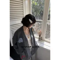 MoNvKiKiPlus2「绿荫浓」大码微胖加厚重工织花毛衣开衫外套#B231