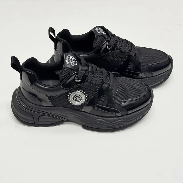 BR BUZZ ROBBINS男款耐磨透气轻便运动鞋系带跑步鞋 BR 6601 -01