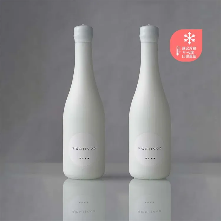 糯言米就MIJOOO小白瓶起泡酒（视频米其林同款）320ml*2支/4支/12支