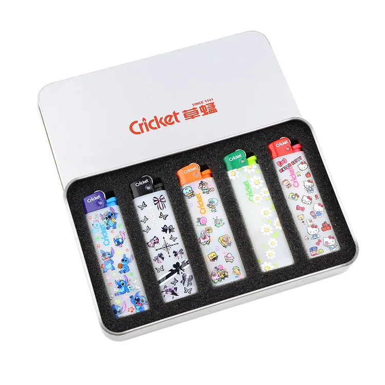 【金属礼盒装】一次性砂轮火石打火机创意个性适合送男女生礼物