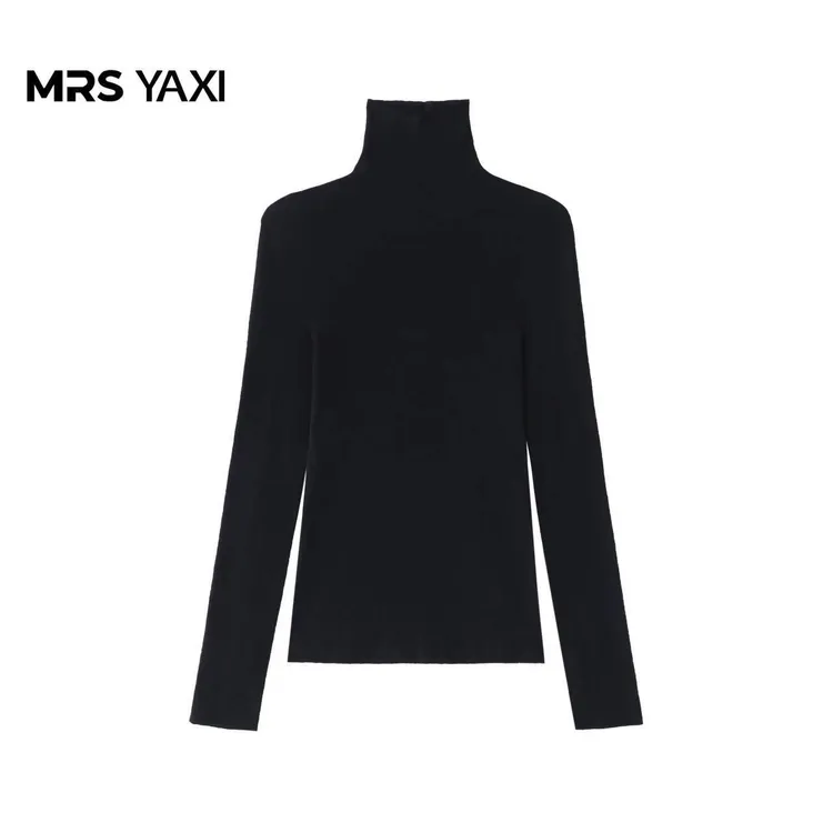 Mrsyaxi高领量软糯高领打底羊绒针织衫YX5112104