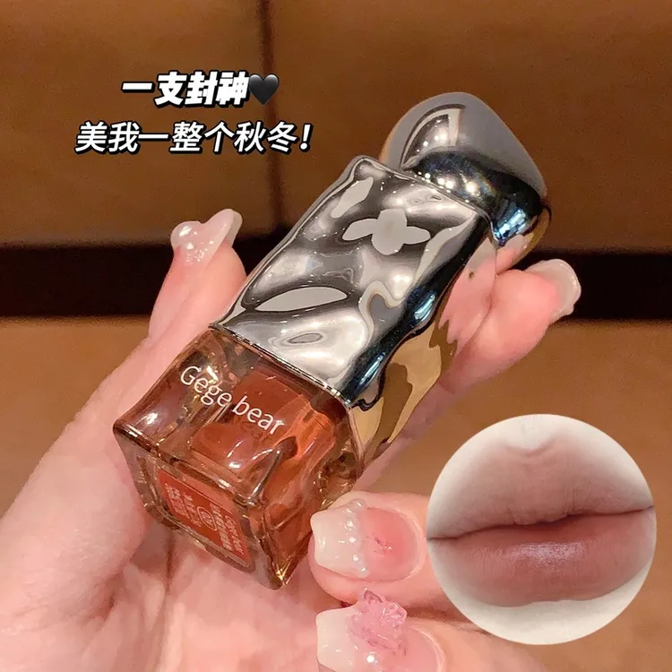 【素颜必备】丝绒柔雾雾面低饱和保湿唇釉口红唇彩不易掉色显白滋润